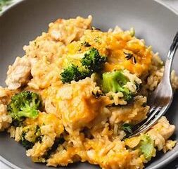Broccoli Cheddar Chicken Bowl