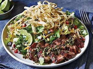 Salad-Southwest Steak Caesar