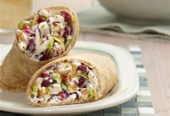Wrap-Cranberry Chicken w/Salad